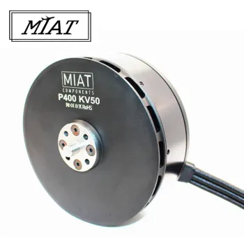 MIAT P400 KV50: High-Thrust, Heavy-Lift Brushless Electric Marine Drone Motors for 80kg Load Capacity and 50N.m Torque