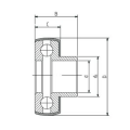 Нестандартный подшипник из нержавеющей стали SG (A304) PCB3207-6