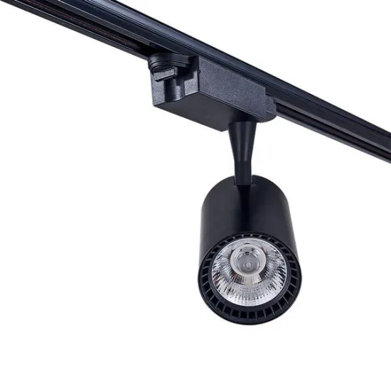 Commercial Store Exhibition Hall: Wholesale COB Track Light Spotlight with Magnet Rail