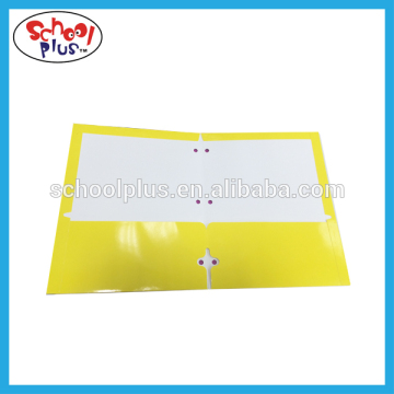 A4 size paper file folder with two pockets