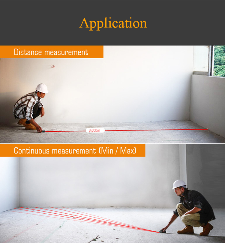 How to use JRT 100m laser distance meter