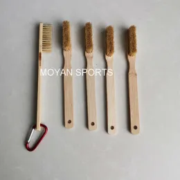 cheap wood handle boars hair climbing brush
