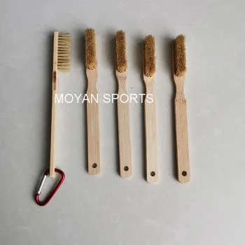 cheap wood handle boars hair climbing brush