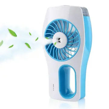 Laptop Computer Handheld Misting Fan USB Rechargeable