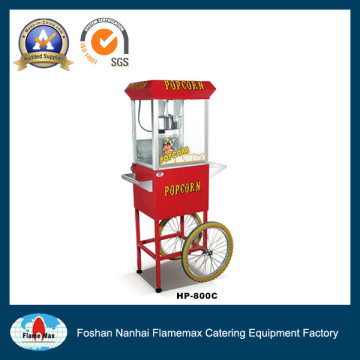 CE Approved Commercial Popcorn Machine with Cart (PC-800C)
