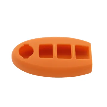 Hollow nissan 3 buttons silicone key cover