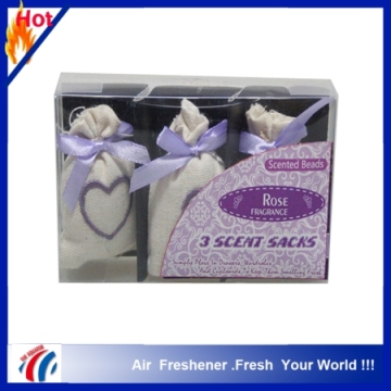 2015new design hot selling high quality scented vermiculite perfume sachet manufacture