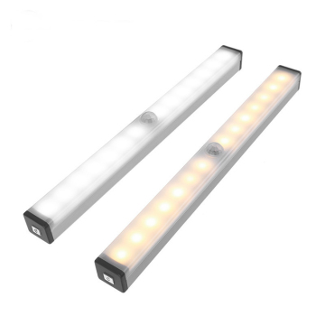 Luci del sensore di movimento a LED ricaricabile wireless