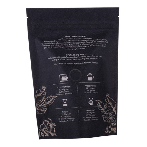 Té Café Doypack Stand Up Pouch Packaging