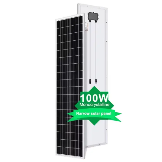 100W Long Narrow Solar Panel 12V for Caravan and Yacht Roofs