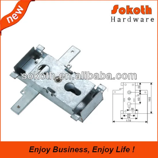 door mortise lock body