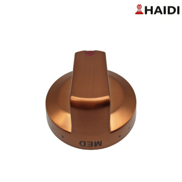 Sistema de botão de churrasqueira a gás externo personalizável