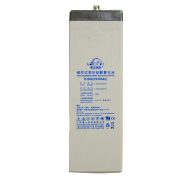 Leoch Battery Deep Cycle Συντήρηση 2V200AH Μπαταρία μολύβδου οξέος για ισχύ UPS, επικοινωνία, σκάφη