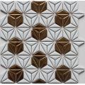 Flower Pattern Ceramic Mosaic Tile