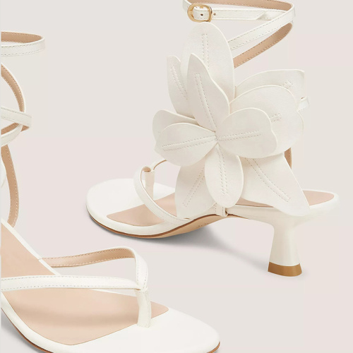 Multi Strap Open Toe Block Heel Sandals