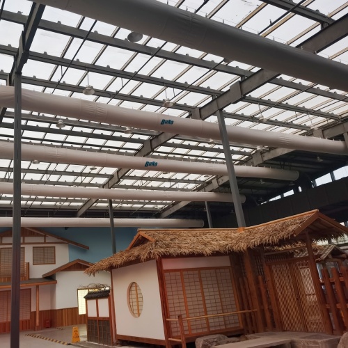 Fire Resistant Fabric Fiber Air Duct