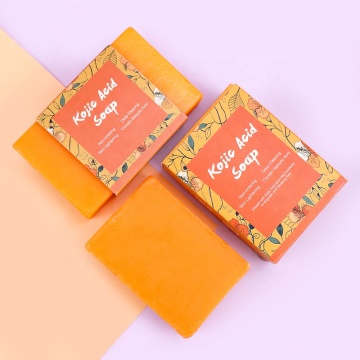 OEM Factory Wholesale Handmade Kojic Acid Soap for Deep Cleaning and Skin Lightening