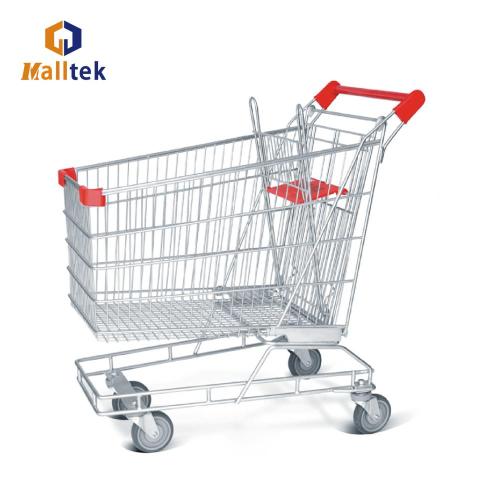 Runcit Australia PU Wheels Shopping Trolley