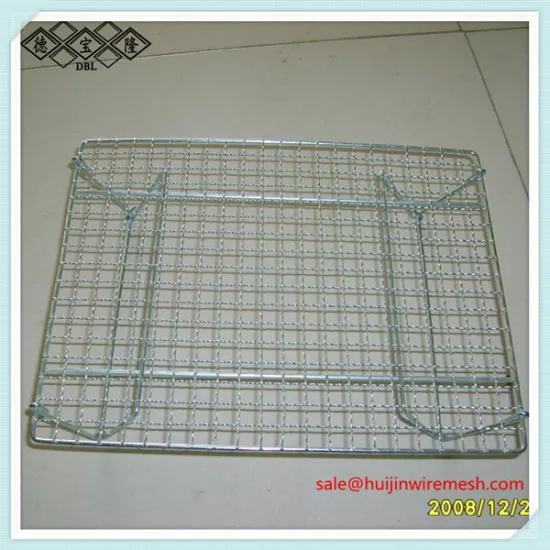 fried food salver,crimped wire mesh for fried food