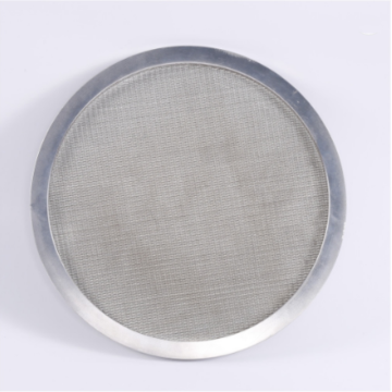 Disco de filtro de camada única de aço inoxidável de 57 mm de diâmetro