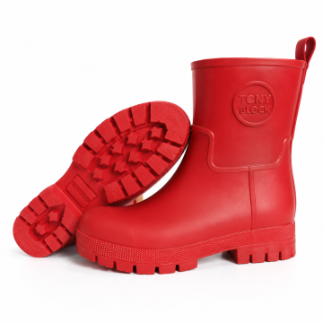 colorful fashion lady rain boots