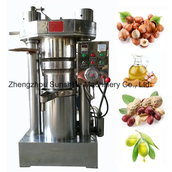 6yz-180 Oil Expeller Hydraulic Olive Oil Extraction Machine Oil Press