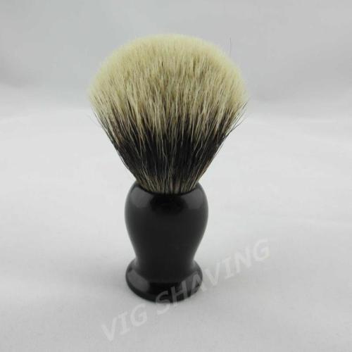 Black resin handle Finest badger shaving brush