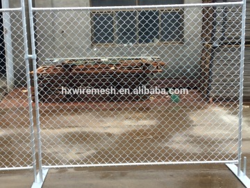 Hot Dipped Galvanized Steel Temporary chain link Fence around building site