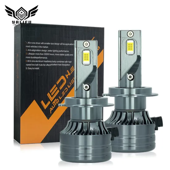 High Lumens 48000LM LED Light Bulbs for Auto Car V6 Headlights: H4, H7, H11, 9006, H13 Compatible 150W Lights