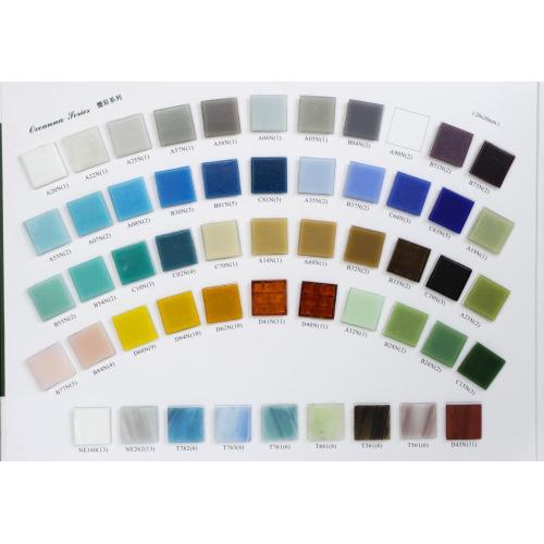 Undot/Sandless Mosaic Color Reference card board