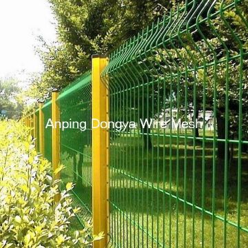 Galvanized/PVC Coated Wire Mesh Fencing