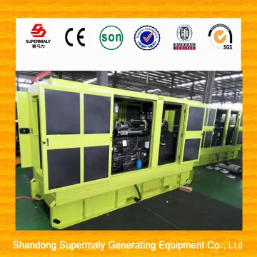 125KVA Silent Diesel Generator with Soungproof Canopy