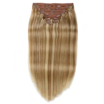 Xuchang Beauty Hair Fashion Cheap Full Head 10pcs 140 grams Quad Weft Triple Weft  Clip In Hair Extension Wholesale