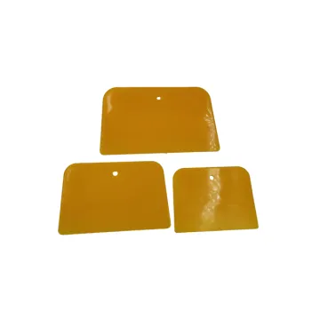 Factory Direct Sale Yellow Plastic Car Body Putty Spreader