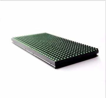 Outdoor single color green advertising DIP led modules