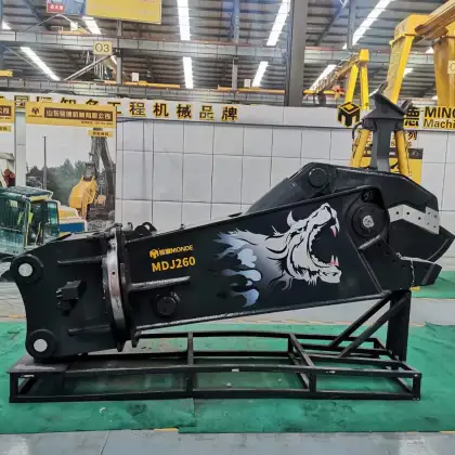 Eagle Shear: Excavator Hydraulic Metal Demolition Cutting