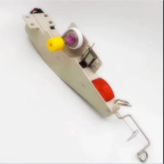 Chinese-Origin Computerized Flat Knitting Machine with Advanced Yarn Handling Systems: Yarn Racks, CiXing Yarn Carriers, and Guides