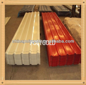 Galvanized corrugated sheet