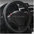 Coperchio del volante per auto universale in pelle genuina