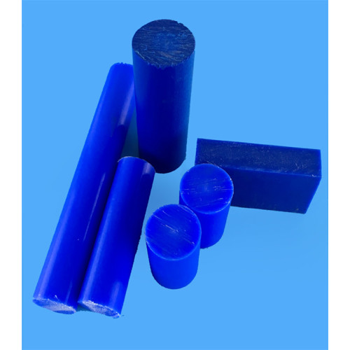 Blue Mc Cast Nylon Round Bar