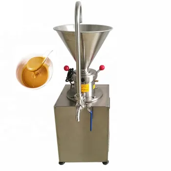 Tahini Cocoa Beans Sesame Peanut Butter Grinder Making Machine for Small Homes