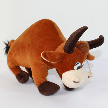 Cute Realistic Cow Plush Toy for Kids