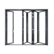 Folding Patio Sound Heat Proof Folding Glass Doors