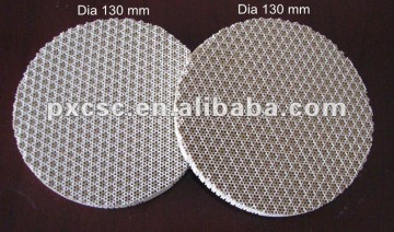 2015 Custmized Round Infrared Honeycomb Ceramic Plate