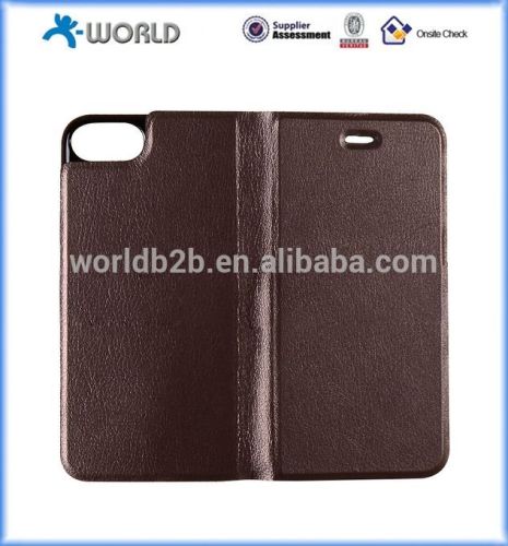 Ultra Slim Business Design Flip Leather Case for iPhone 7, High Premium leather case for iPhone 7