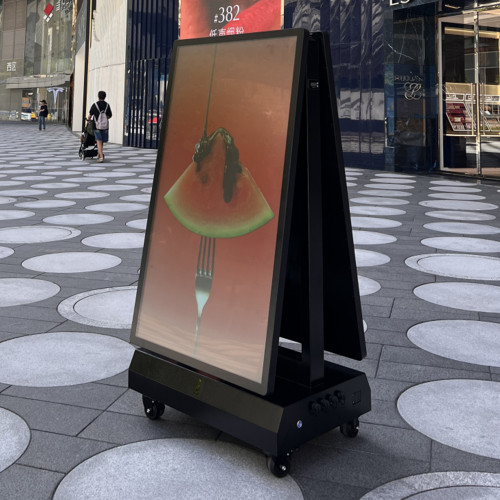 קירור בהירות גבוהה שילוט דיגיטלי דו צדדי חיצוני