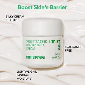 Innisfree Green Tea Seed Hyaluronic Acid Cream 50ml: Korean Skincare Product
