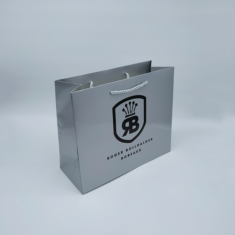 Silver Small Paper Bag