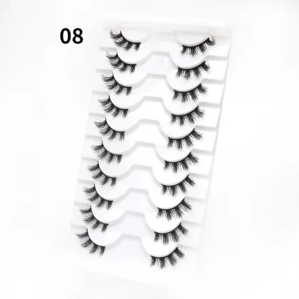 classic half set eyelash extensions half strip lashes