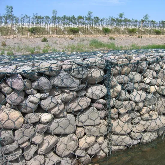 Cheap PVC Coated Galvanized Gabion Box